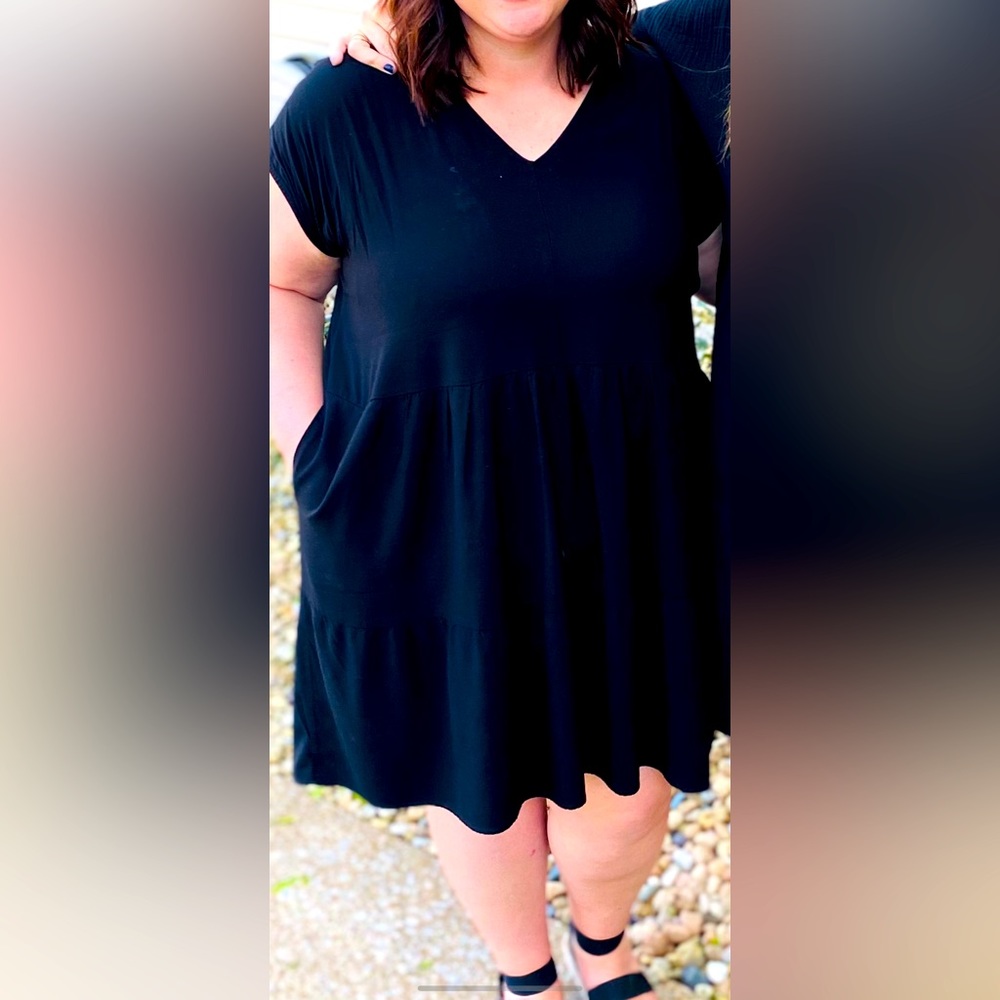LB Casual Black Dress